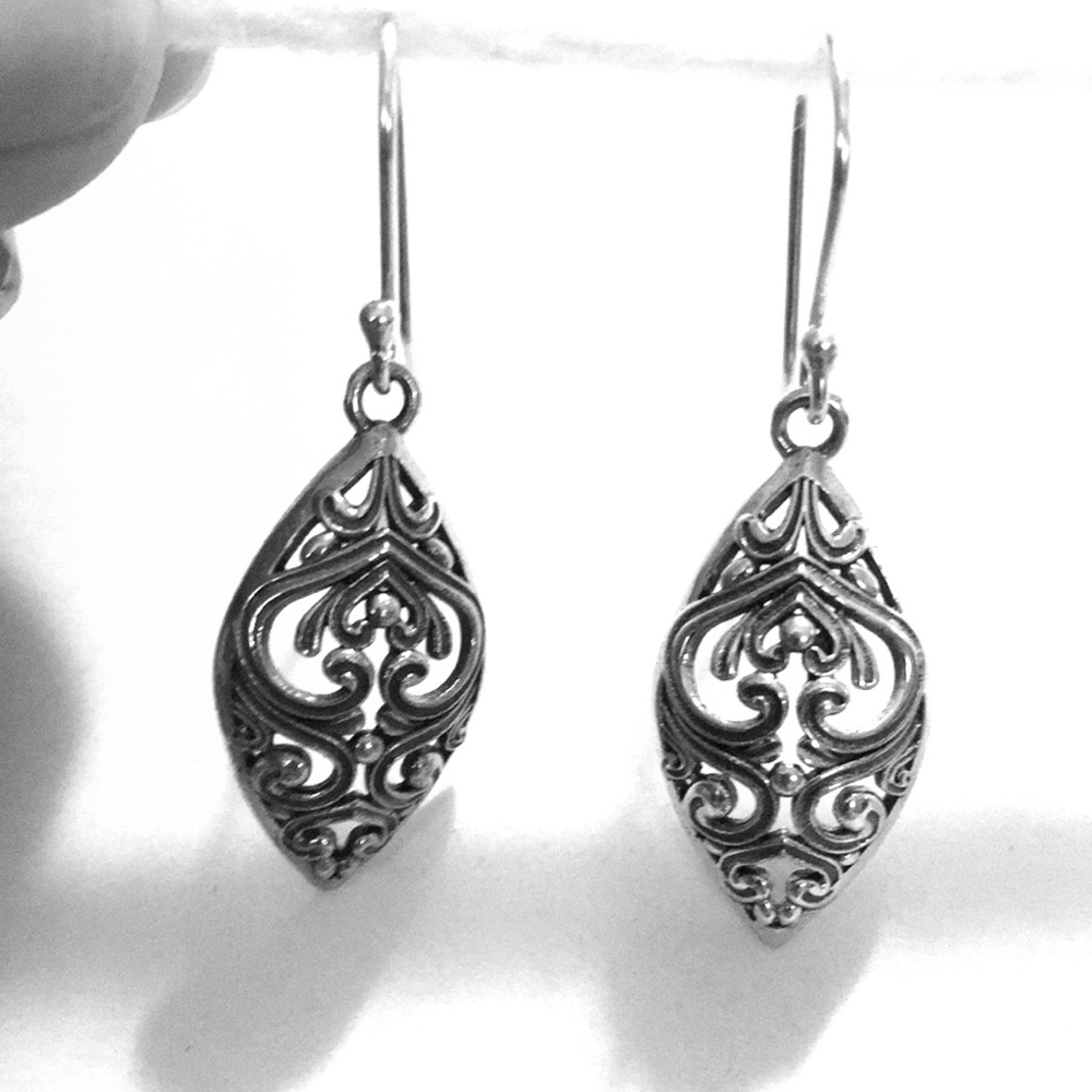 New sterling silver earrings